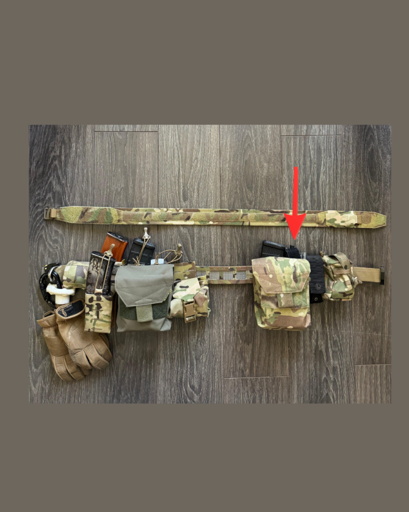 battle belt tq placement